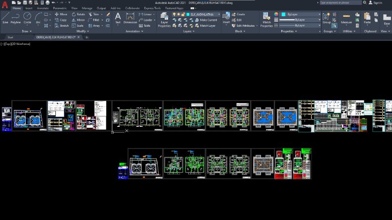Autocad Elektrik Proje Çizimi