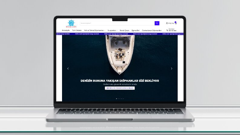 Deniz Ürünleri İçin Satışa Hazır E-Ticaret Sitesi