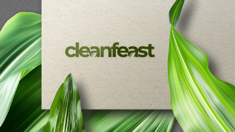 Cleanfeast logo tasarımı