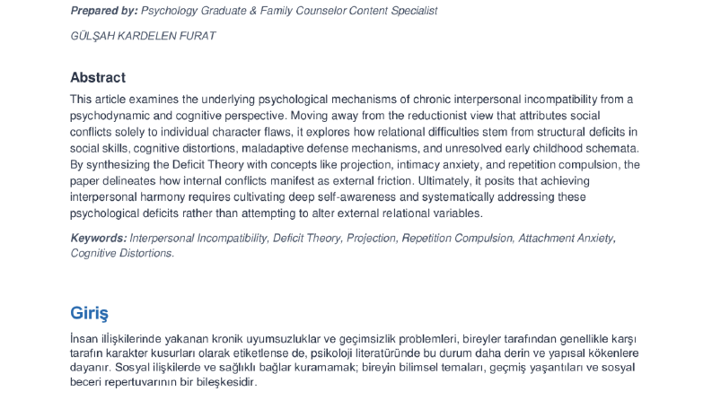 Mental Health Writing & Research Specialist