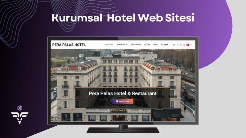 Pera Palas Hotel Web Site