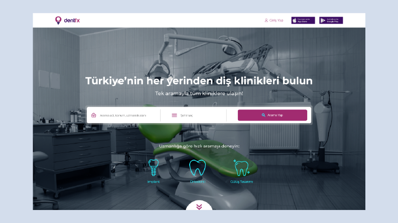 Dentist Find Web Design
