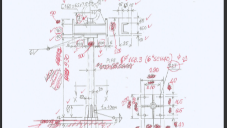 PDF'den DWG Teknik Çizim Dönüştürme - AutoCAD