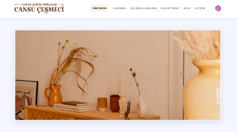 Cansu Ç. - Kişisel Web Sitesi