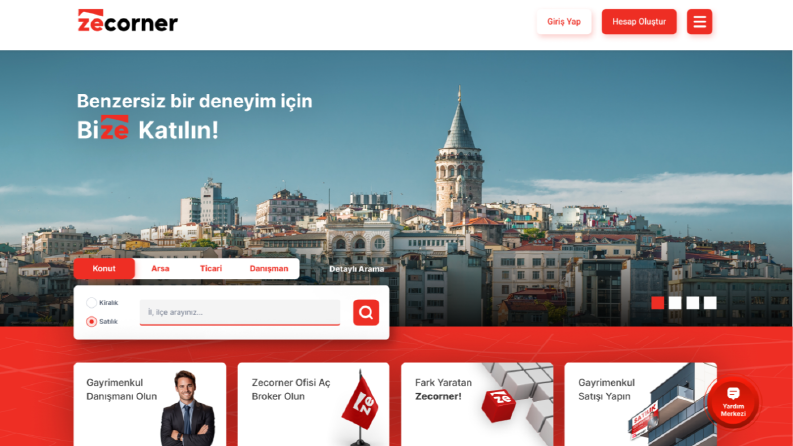 Emlak Platformu - Website
