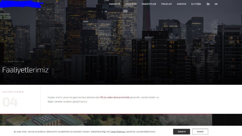 Kurumsal PHP Web Sitesi