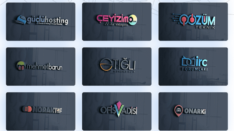 Gerçek Logo Tasarım Örneklerim