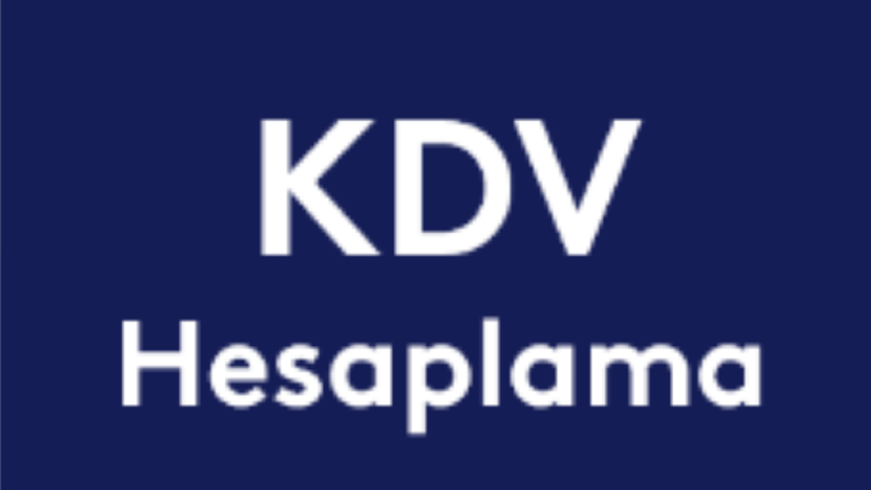 KDV Hesaplama