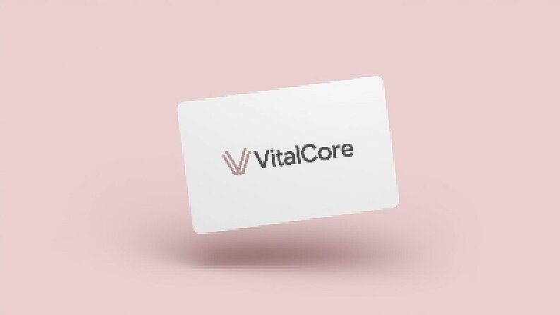 VitalCore Kartvizit Tasarımı | Enerji ve Sağlığı Yansıtan Kimlik