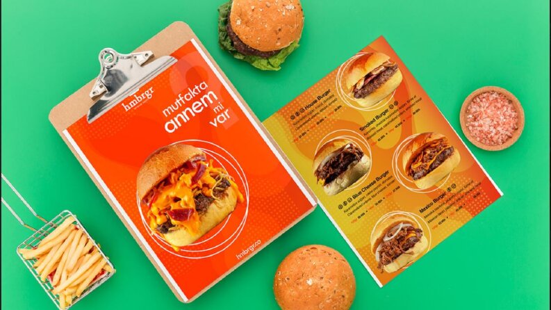 HMBRGER - MENU DESİGN
