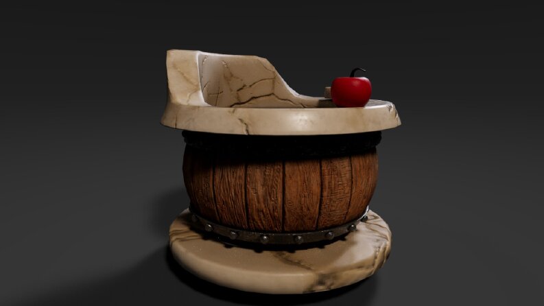 3D Handwashing Barrel