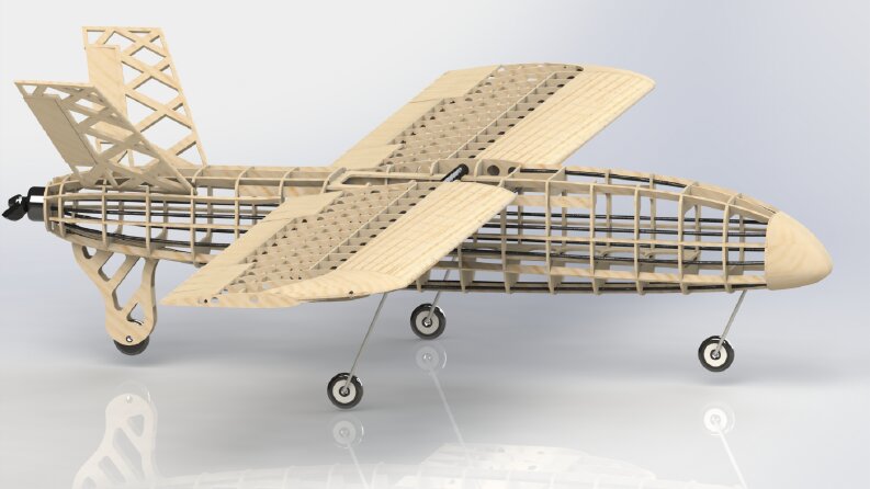 Balsa Plan Rc FPV Uçak Tasarımı
