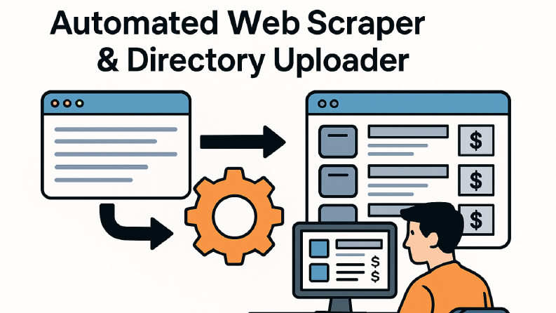 Yurt dışı müşteri için Python tabanlı web scraper