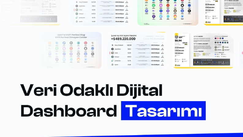 Veri Odaklı Dijital Dashboard Tasarımı