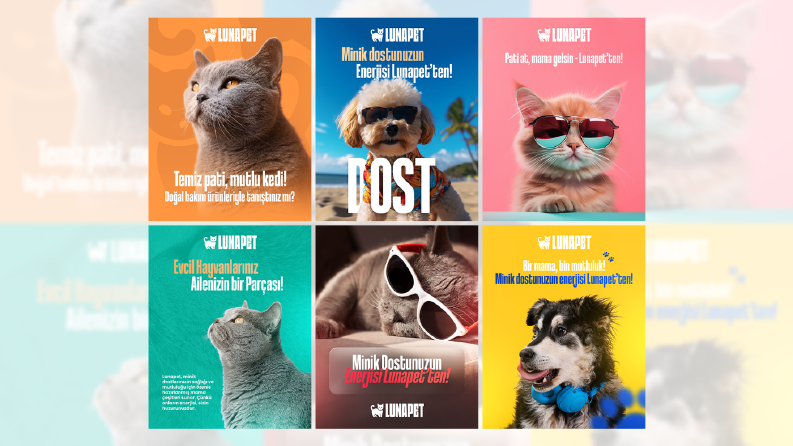 Lunapet Social Media