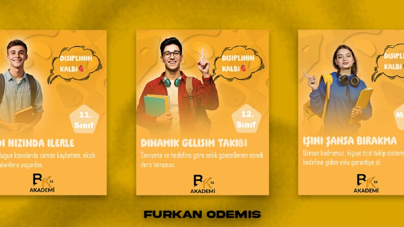 Dershane/Kurs İçin Sosyal Medya Tasarımı