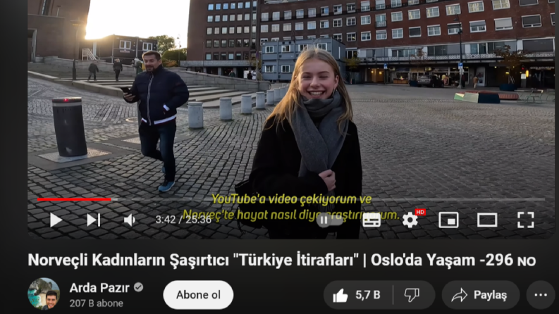 Youtube videosu altyazı hazırlama ve gömme işlemi
