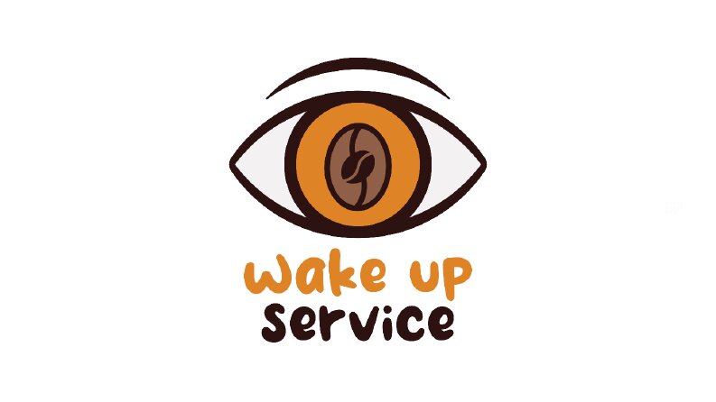 Wake Up Service - Logo Tasarımı