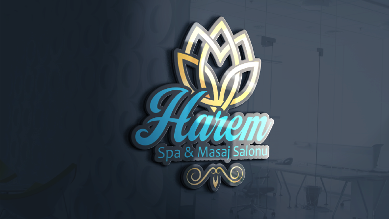 Harem Masaj Salonu Logo Çalışmamız
