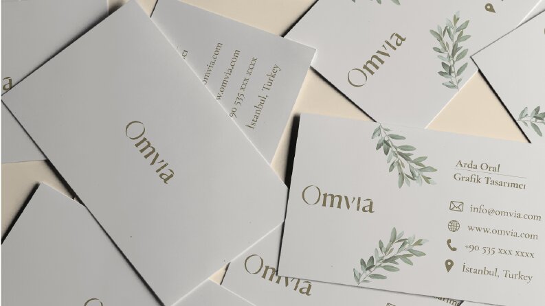 Omvia - Kurumsal Kimlik Tasarımı