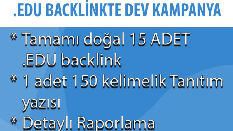 Edu Backlink