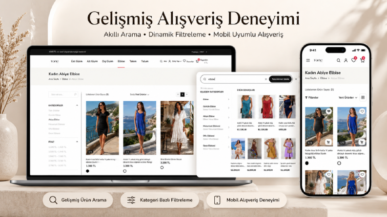Özel E-Ticaret ve Çoklu Pazaryeri Yönetim Sistemi
