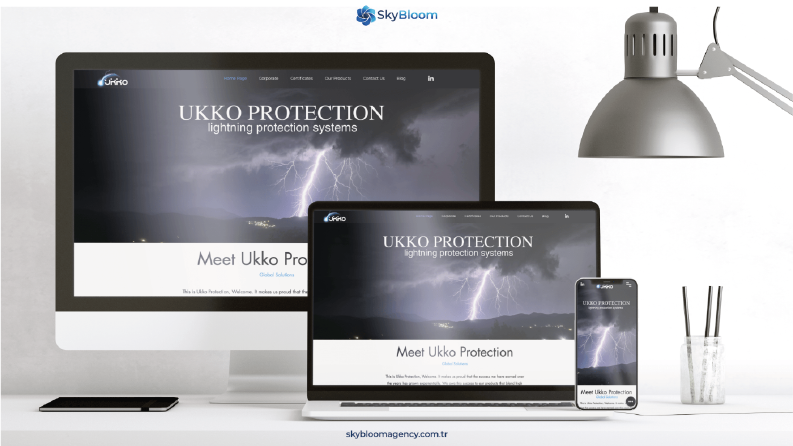 Ukko Protection – Kurumsal Web Sitesi Tasarımı