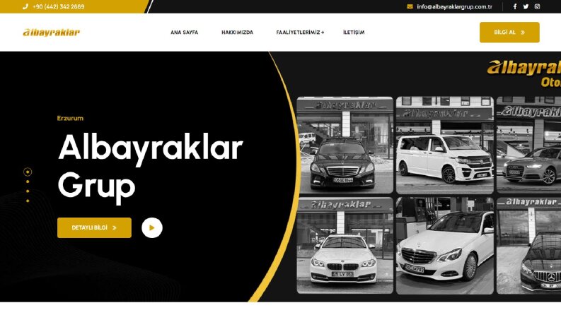 Albayraklar Grup - Kurumsal Web Sitesi