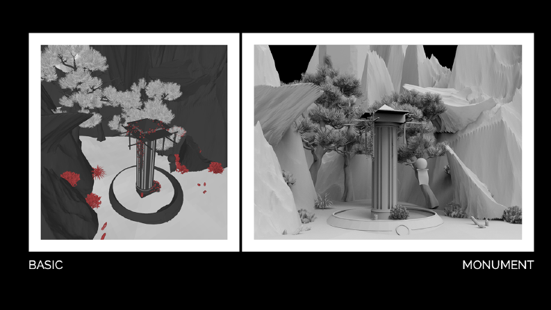 The Lost Monument 3D Detay