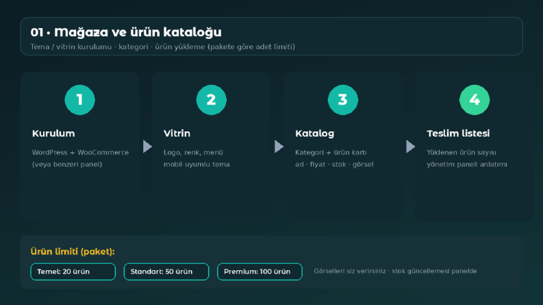 E-ticaret Sitesi Kurulumu