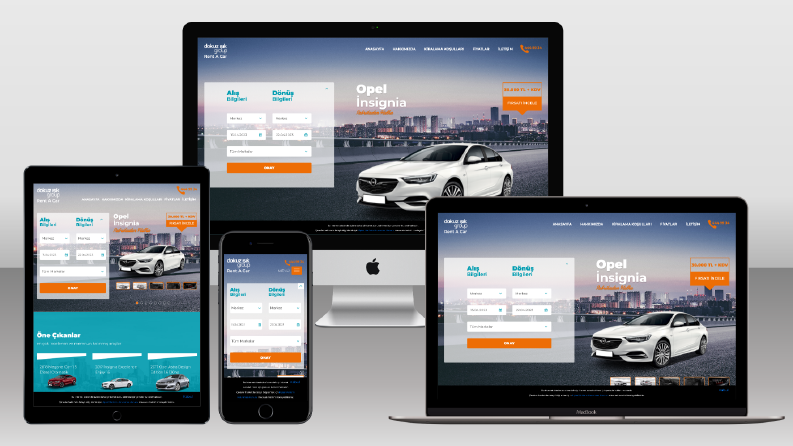 Dokuzışık Rent a Car Web Sitesi