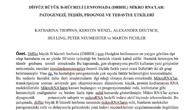 Medikal Makale Çevirisi