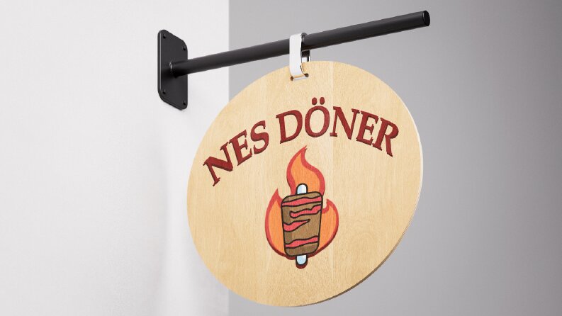 Nes Döner Logo Tasarımı