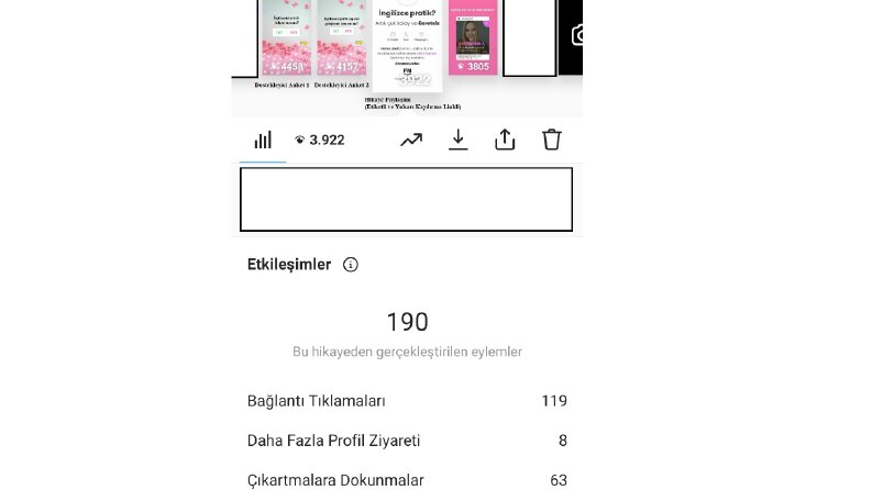 İngilizce Eğitim Sitesi Tanıtımı - İnstagram