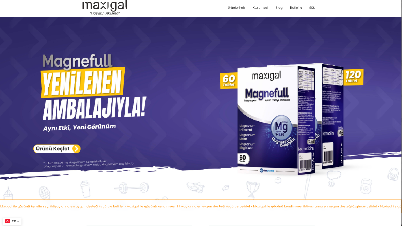 Maxigal Website