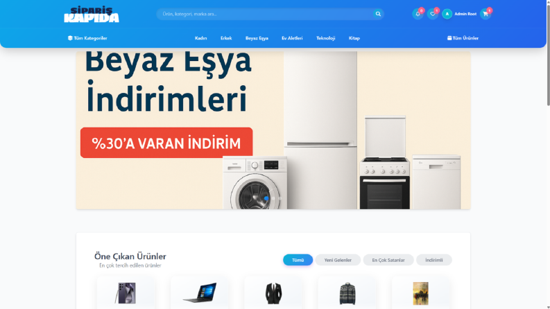 E-Ticaret Sitesi