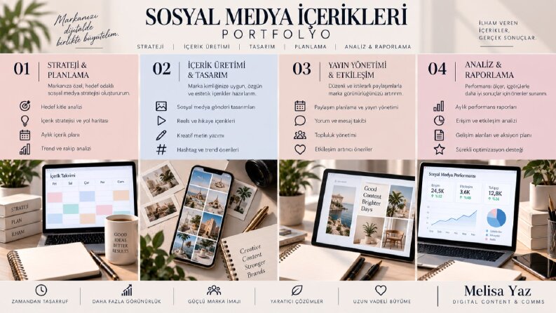 Sosyal Medya İçerik Üretimi & Profesyonel Tasarım