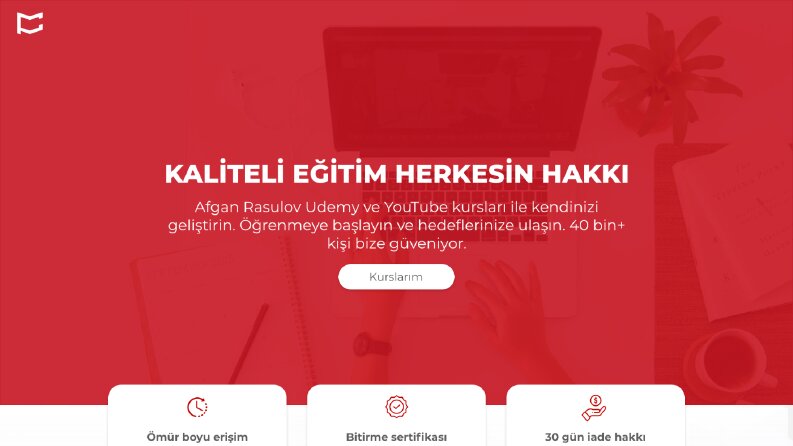 Afgan Rasulov / Web Ui / Ux Tasarımı 