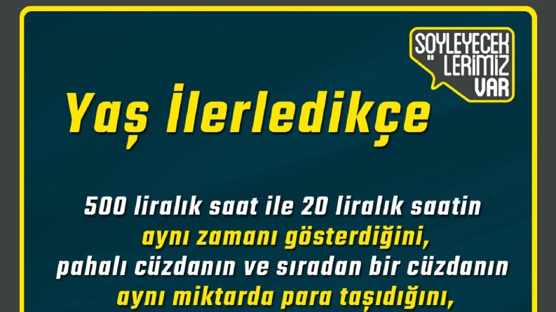 Söyleyeceklerimiz Var ( Sosyal Medya Tasarım)