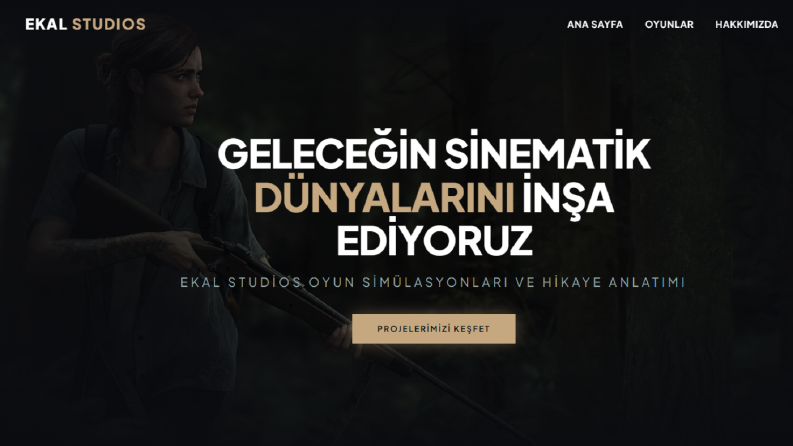 Ekal Studios Oyun Şirketi Tanıtım sitesi