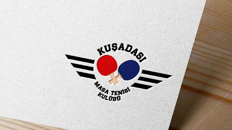 Kuşadası Masa Tenisi Kulübü Logo Tasarımı