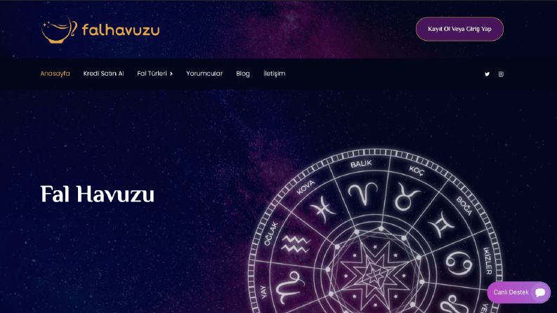 Fal Havuzu - E-Ticaret
