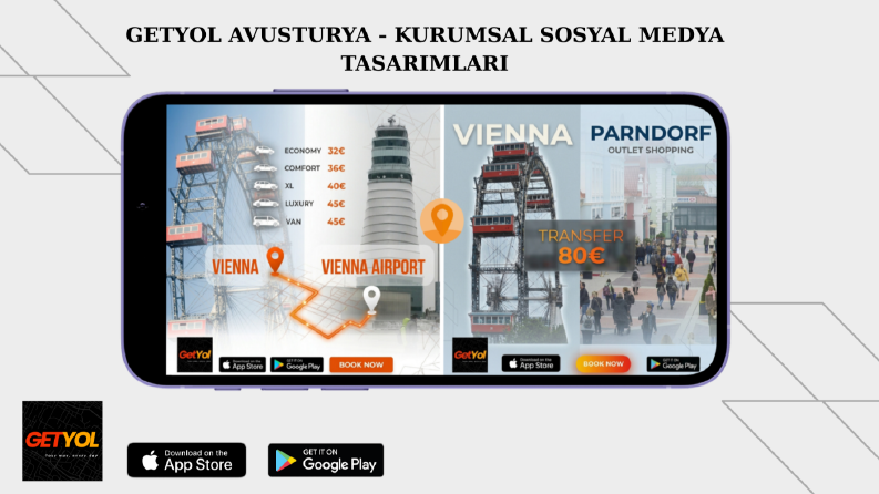 GETYOL AVUSTURYA - KURUMSAL SOSYAL MEDYA TASARIMLARI
