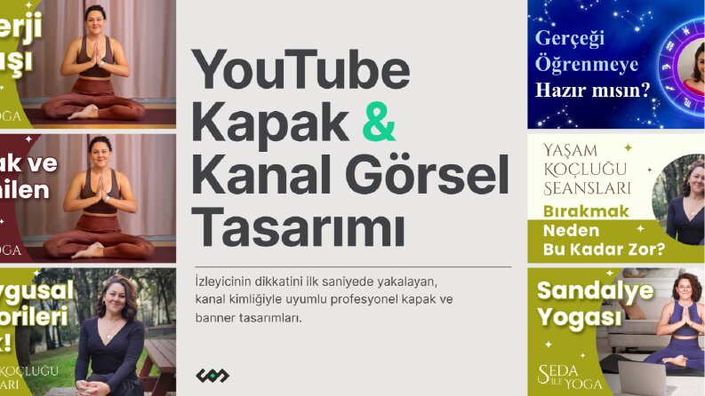 YouTube Kapak & Kanal Görsel Tasarımı