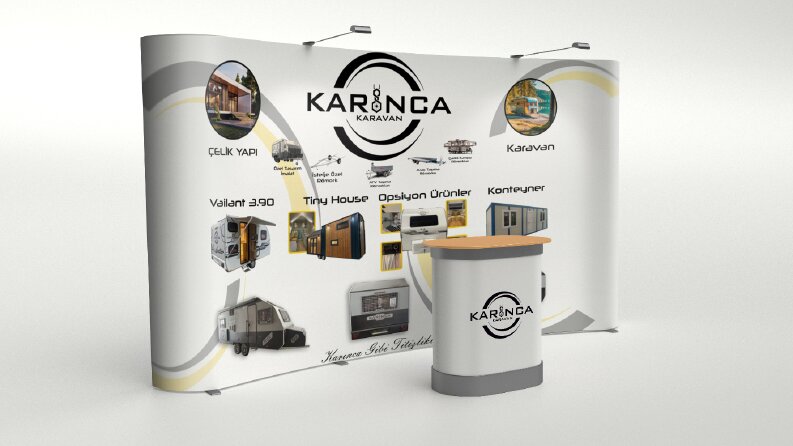 Örümcek Stand Tasarımı
