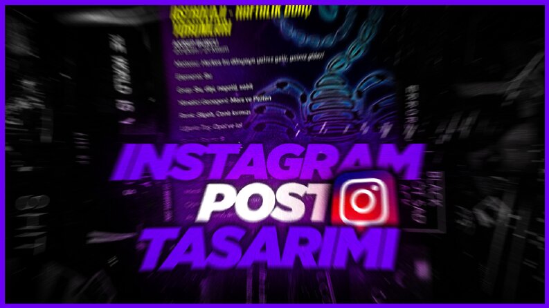 Instagram sayfanızdaki gönderiler için tasarım yapabilirim