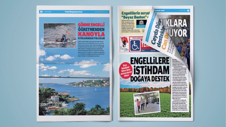 Yeni Oluşum gazete sayfası