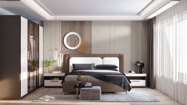 YATAK ODASI MODELLEME + RENDER