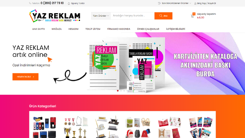 E-Ticaret'e başlamak artık çok kolay..