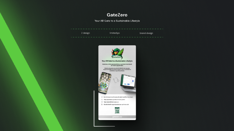 Rollup GateZero Banner Baskı Çalışması